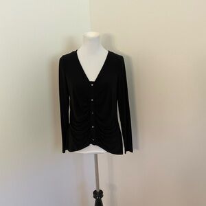 INC International Concepts Classic Black Top